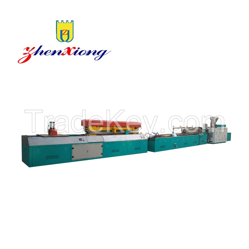 Wood plastic profile making machine