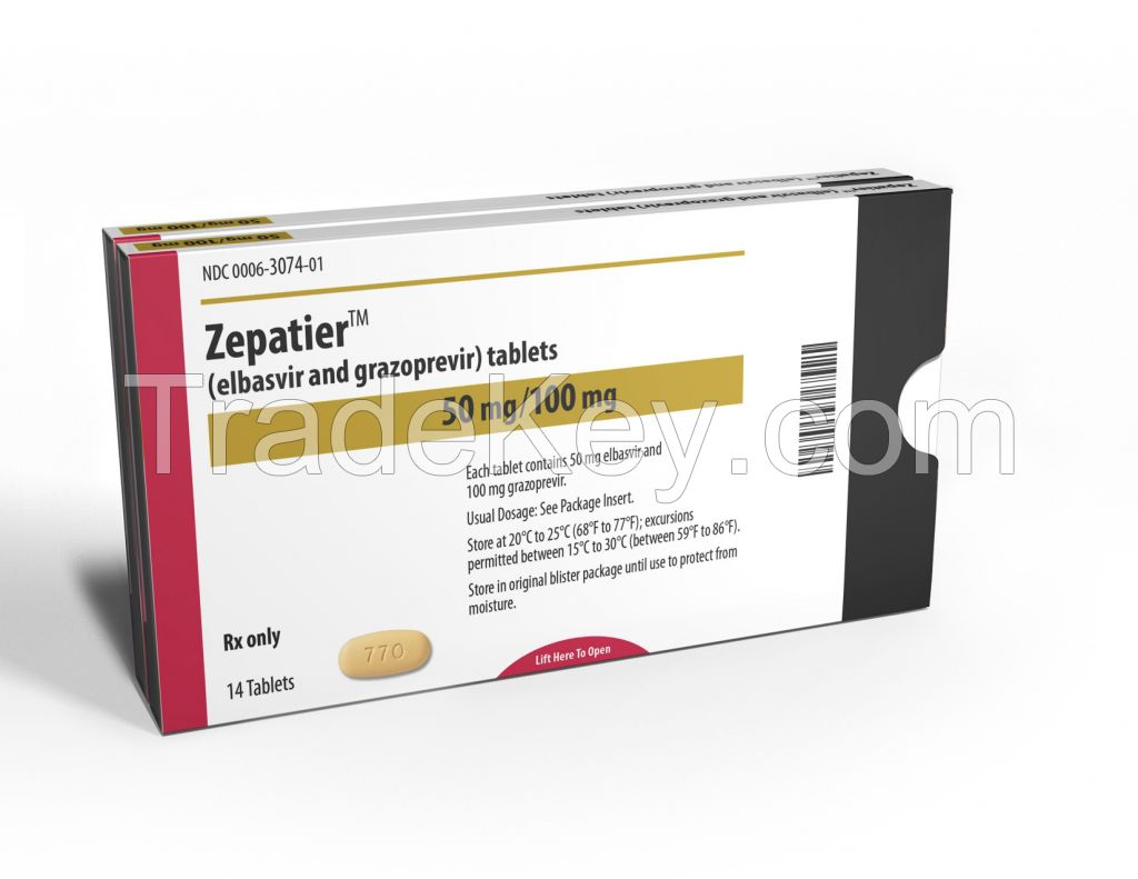 Zepatier (elbasvir/grazoprevir) 50mg/100mg