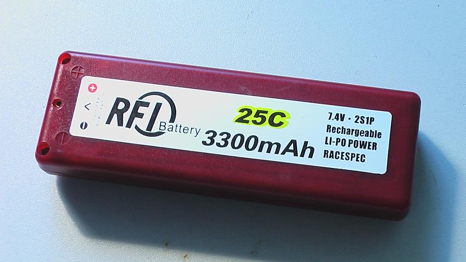 lithium polymer battery 3300mah 7.4V25C 29.8USD