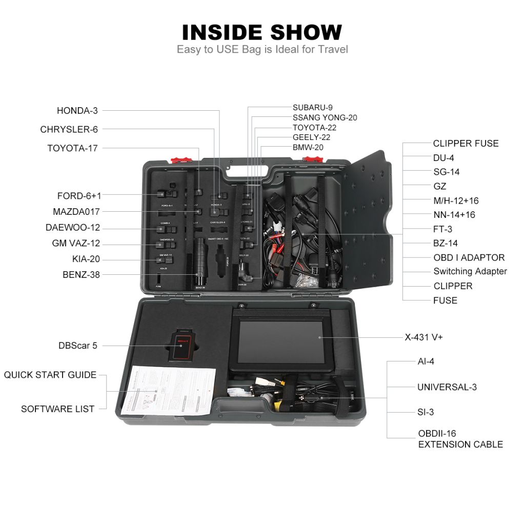 Hot Sell Global Version Universal Scanner Launch X431 v plus With Bluetooth Wifi Launch X431 V+ OBD2 Scanner