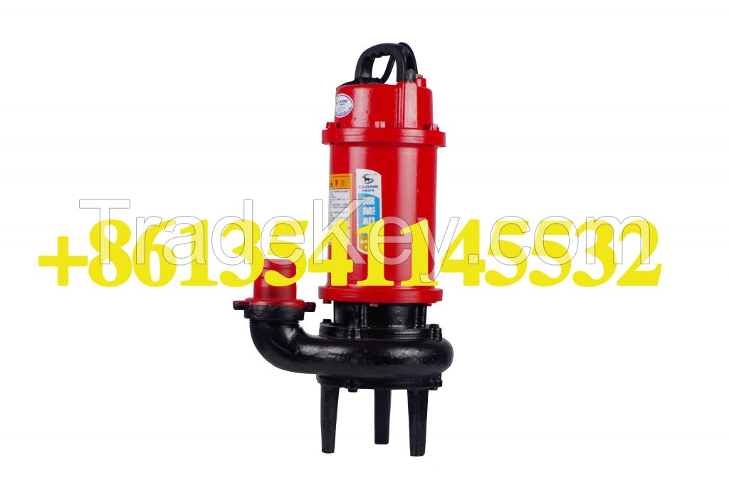 1.1kW 1.5hp sewage submersible pump