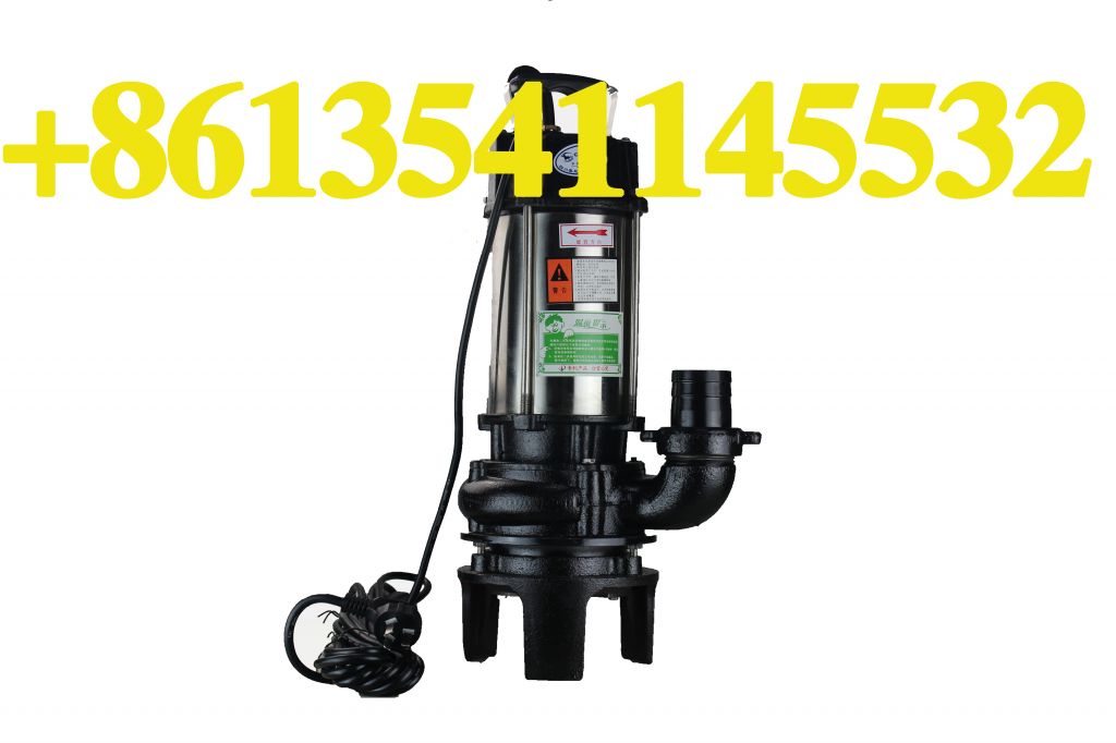 1.1kW1.5HP double-knife cutting pump