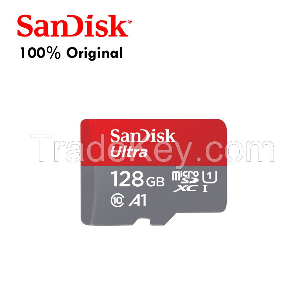 100% Original Sandisk Ultra Micro Memory Sd Card 98mb/s Sdsquar 128gb