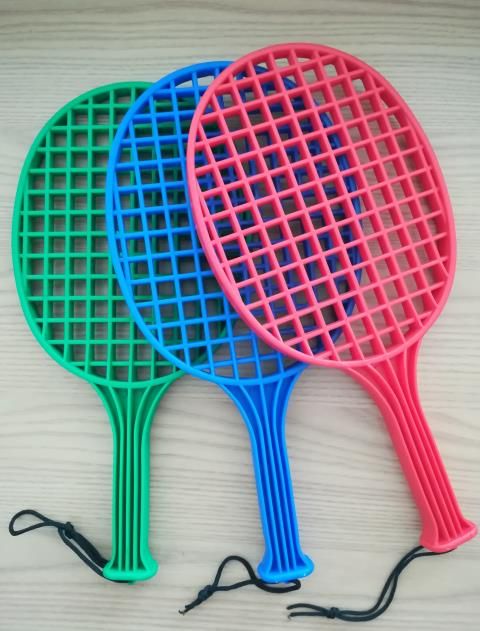 plastic tennis racket