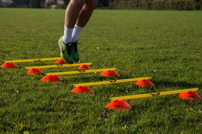 soccer football basketball speed agility training hurdle cones set