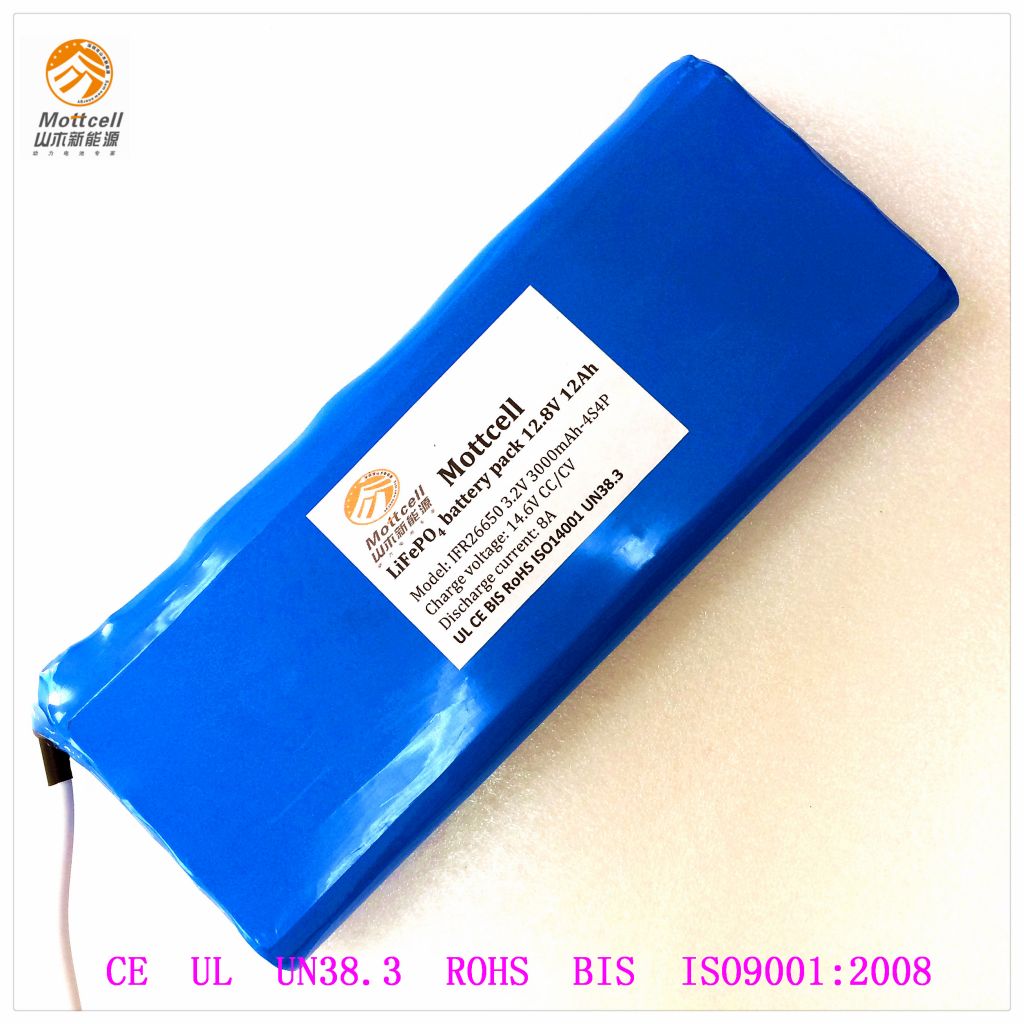 High quanlity 12V LiFePo4 rechargeable lithium ion battery with long cycle life for solar applications