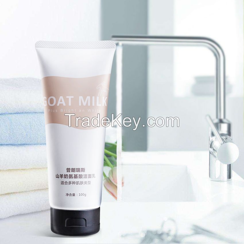 Goat milk amino acid cleanser