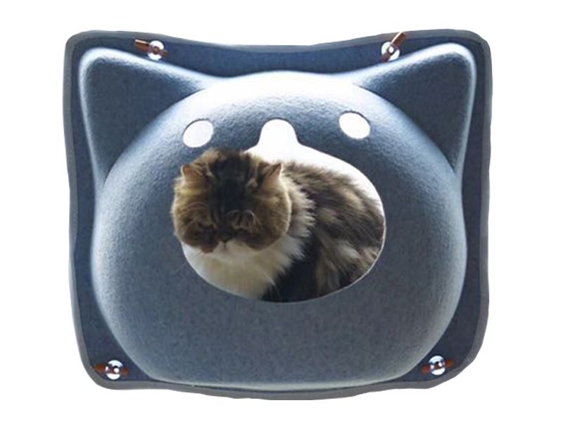 New Arrival Luxury Felt Assembled Cat House