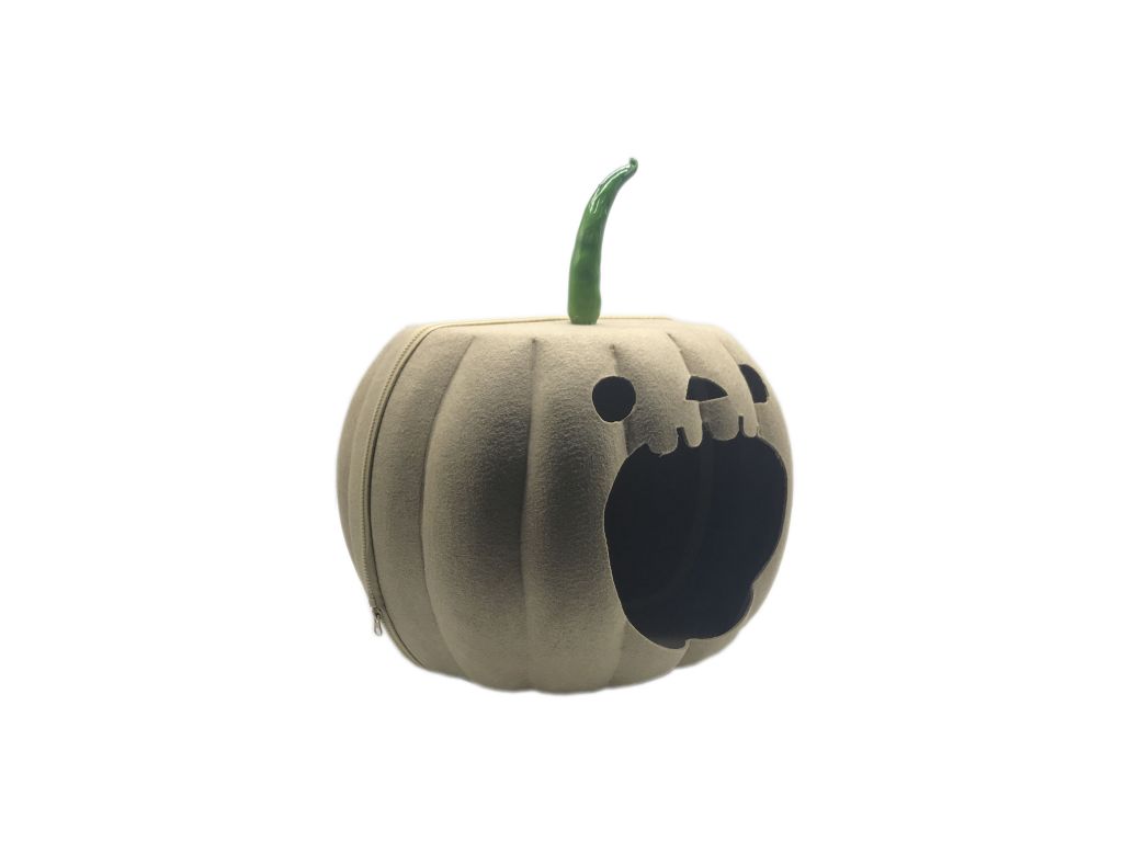 New Arrival-Felt pet nest, Pumpkin cat cave dog house