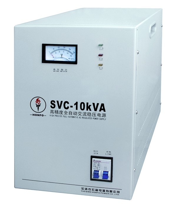 Single-phase Fully Automatic AC Voltage Regulator(SVC-10kVA)