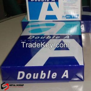 Double A4 Printing Copy Paper / Double A4 Copy Paper 80gsm/ Double A4 Copy Paper 75gsm/ Double A4 Copy - Buy Double A A4 Paper Thailand 70g 75g 80g,High ...