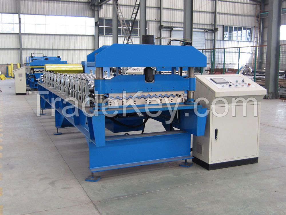 roofing sheet roll forming line