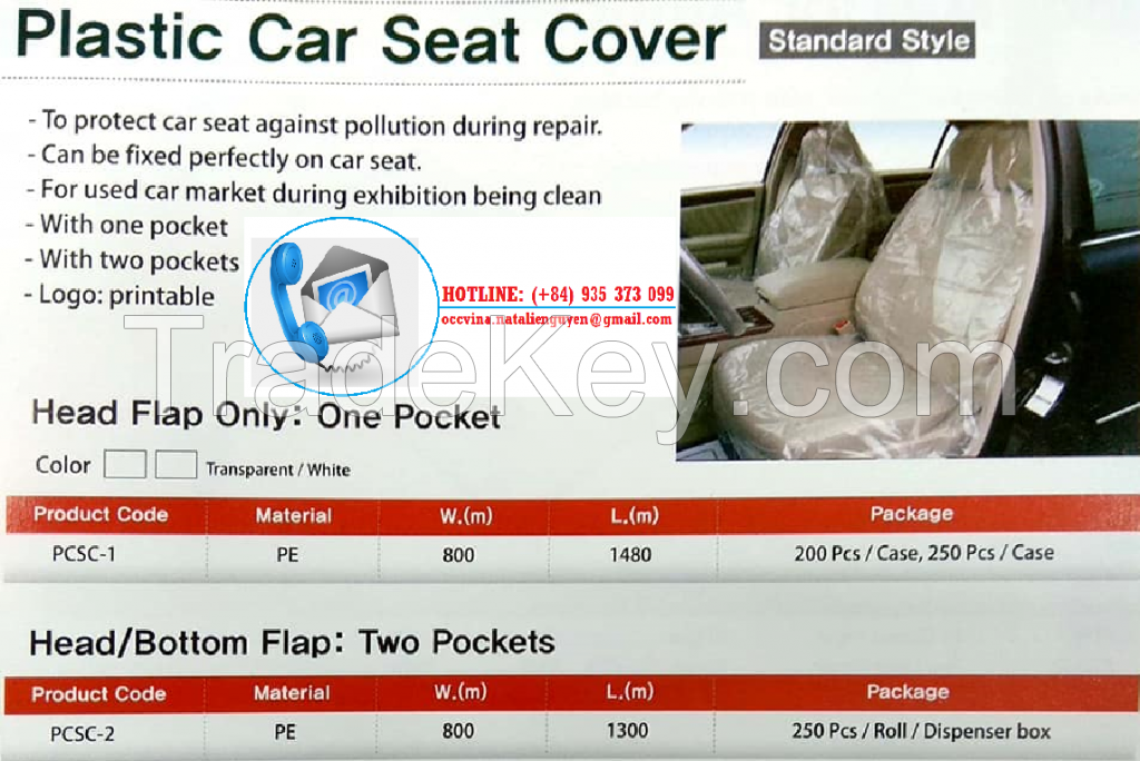 Plastic Car Seat Cover