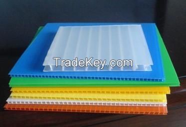 Corrugated plastic sheets,PP hollow sheets