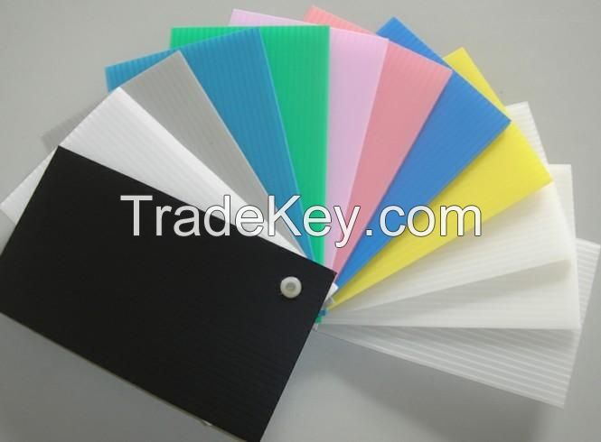 PP corrugated plastic sheets