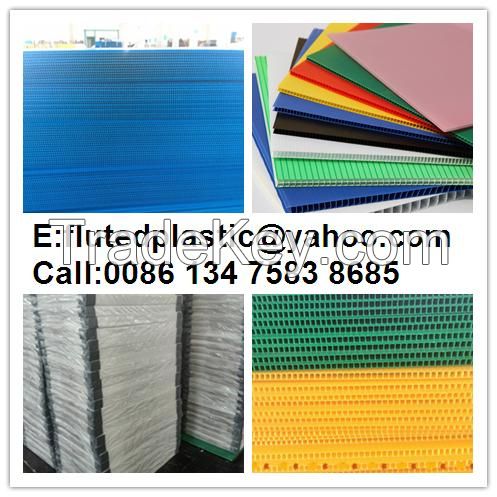 Coroplast/Corflute sheet/Correx board for temporary floor and construction protection