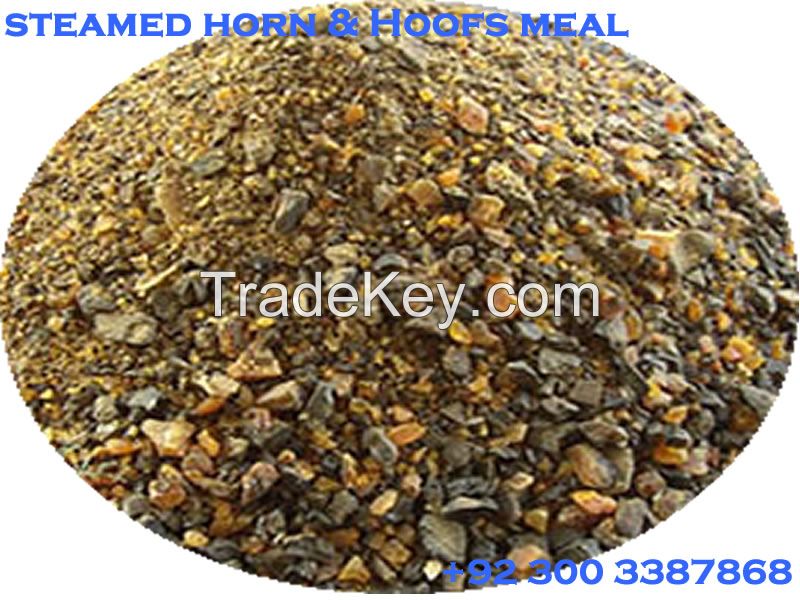 Horn and hoof meal And crushed bones