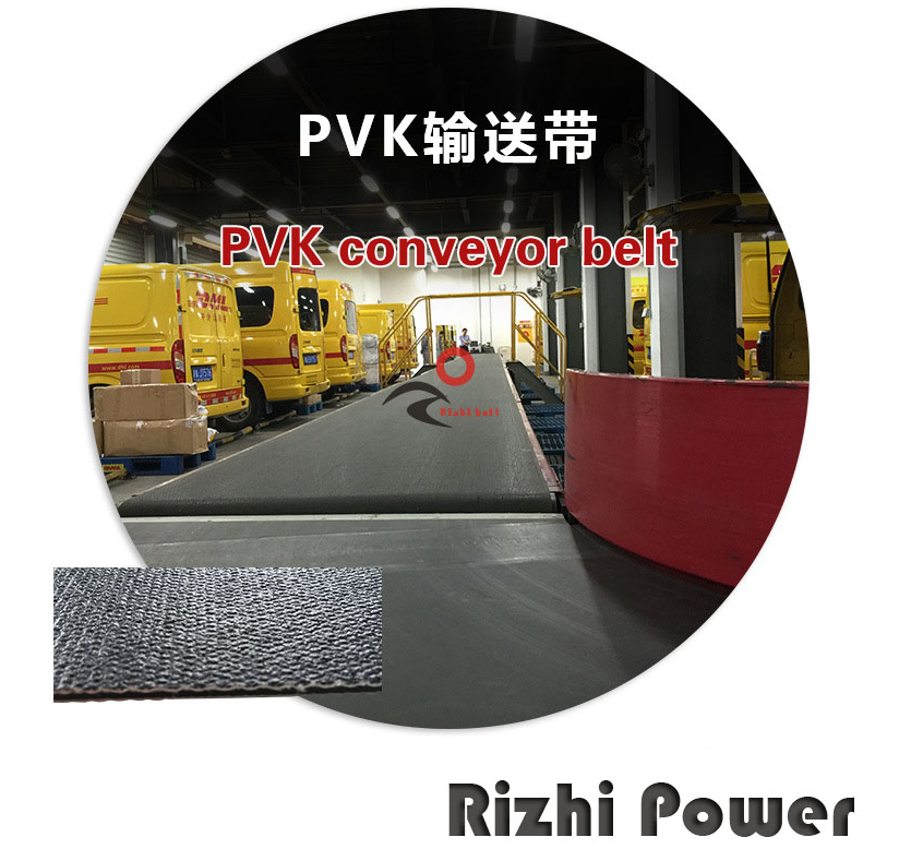 Pvk Logistics Conveyor Belt Impact Resistant