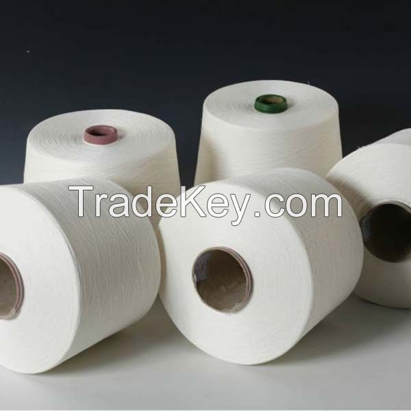 100% cotton carded/combed yarn high quality    