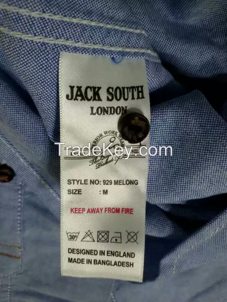 Men's Denim Shirts - Bangladesh