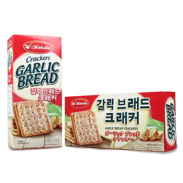 Garlic Bread Crackers 216 gram