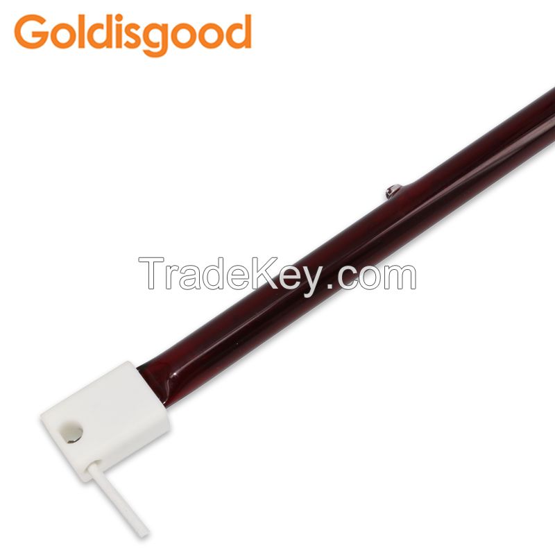   OEM halogen heating lamp ruby lamp for screen printing machine flash drying