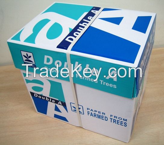 100% wooden pulp office Double A White A4 Copy Paper 80 gsm (210mm x 297mm) good price
