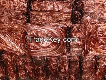  100% Copper Scrap, Copper Wire Scrap, Copper 99.999% Purity Bulk 
