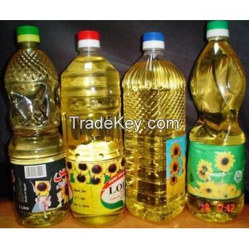 SUNFLOWER OIL - 100% REFINED AND CRUDE