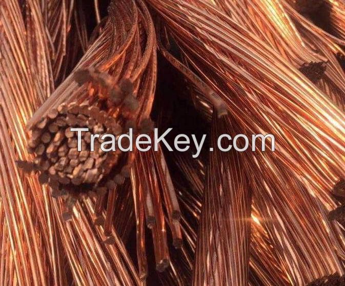 Copper Millberry/ Wire Scrap 99.95% to 99.99% Purity with 100% 