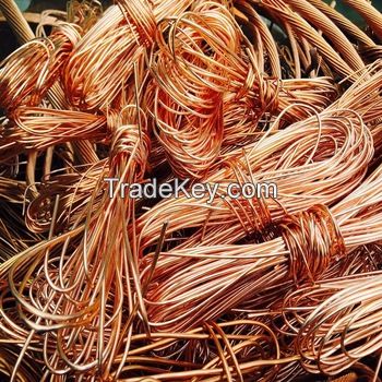 High quality copper wire scrap 99.99% copper scrap