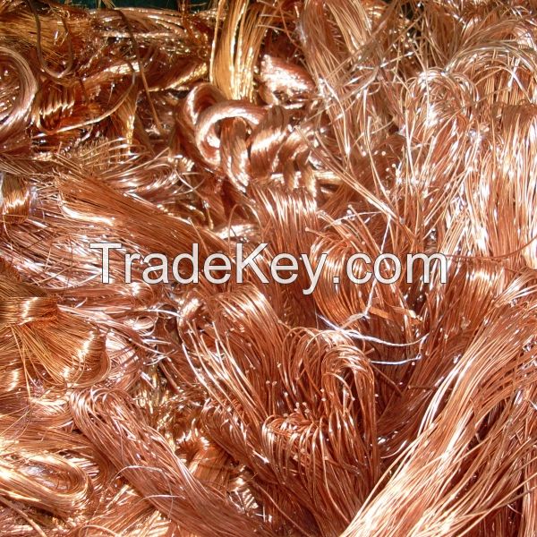Copper Scrap, Copper Wire Scrap, Mill Berry Copper 99.99%