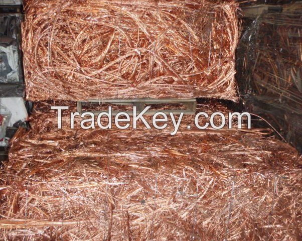 Bulk scrap metal Copper Scrap Available for sale IN Metric Tons 