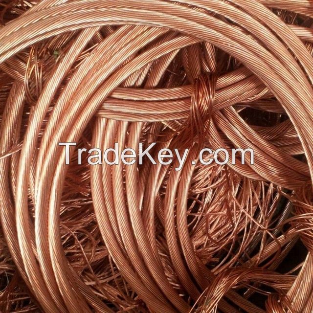 Copper Wire Scrap, (Millberry) 99.99% in thailand 