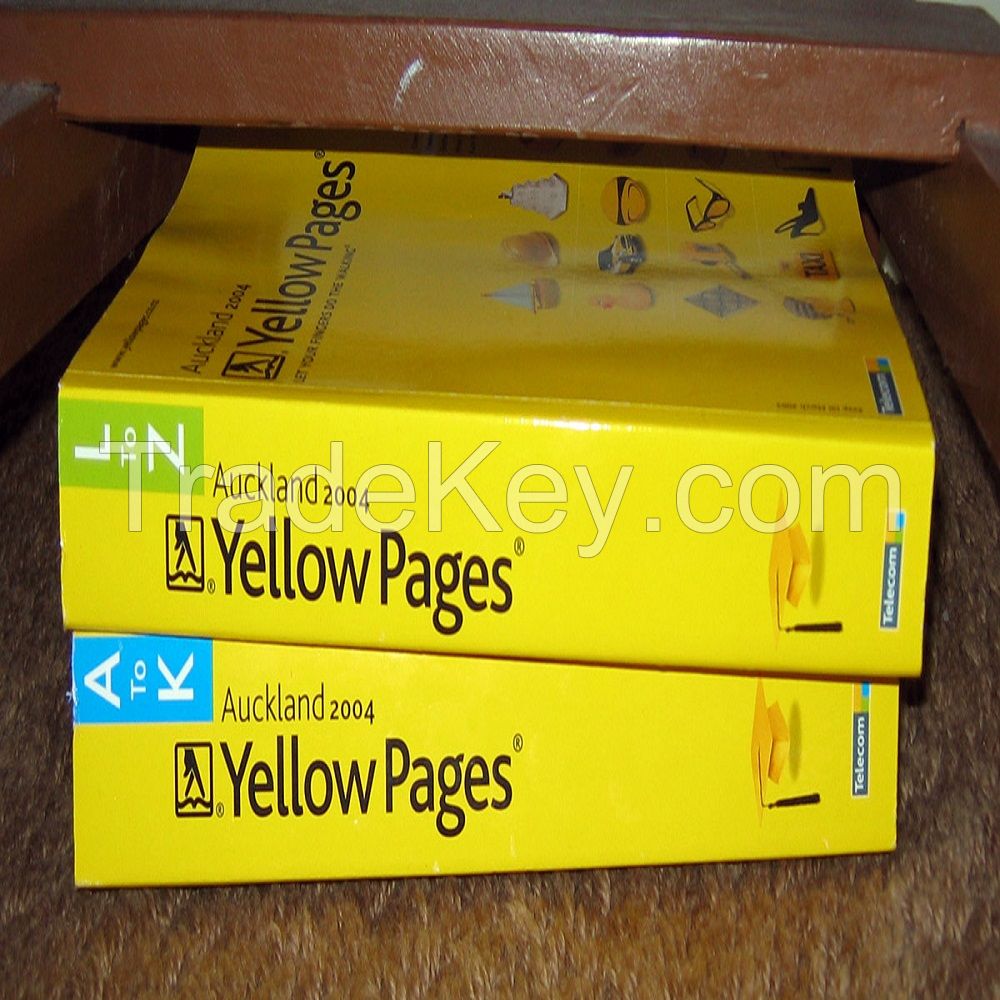 YELLOW PAGES DIRECTORIES waste paper