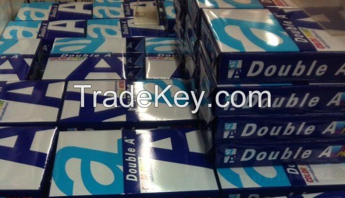 Double A Copy Paper A4 80 gsm, 75 gsm, 70 gsm 500 sheets Thailand manufacturer