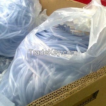 PVC medical tubes and bags scrap available at low price