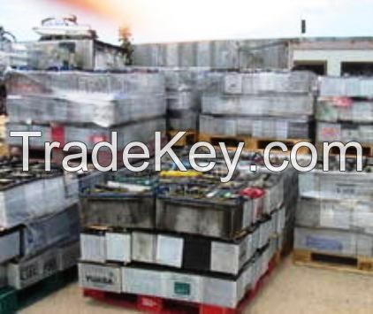 Premium Grade USED Waste Auto, Car and Truck battery, Drained lead battery scrap for sale at cheap 