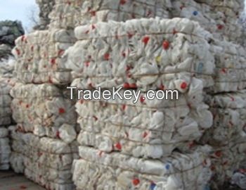 HDPE MILK BOTTLE SCRAPS IN BALES FOR SALE