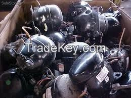 Ac and fridge compressor scrap without oil for sale 