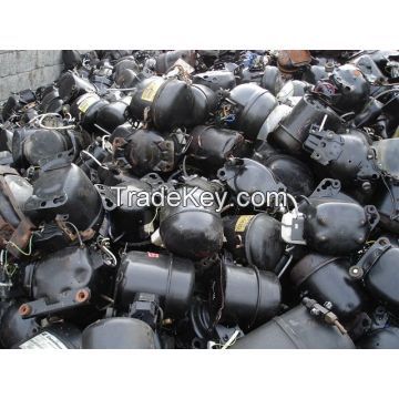 Ac and fridge compressor scrap without oil for sale 