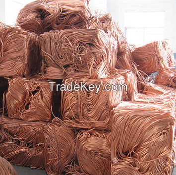 HIGH QUALITY 99.999% COPPER WIRE SCRAP