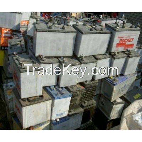 100% Best quality Used Scrap Battery, Drained Lead Acid Battery Scrap