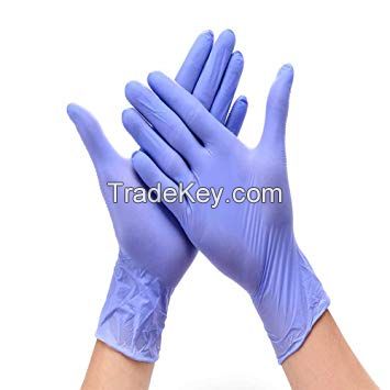 Sterile disposable latex surgical gloves 