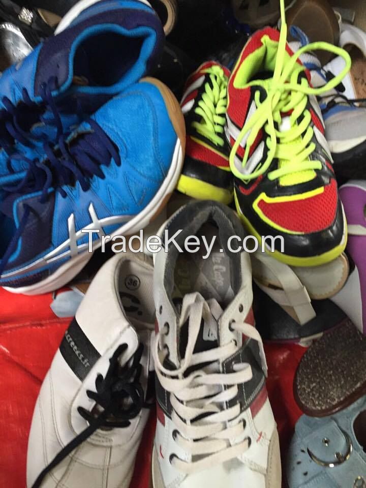 Top A used shoes supplier high quality second hand shoes hot sale in bales