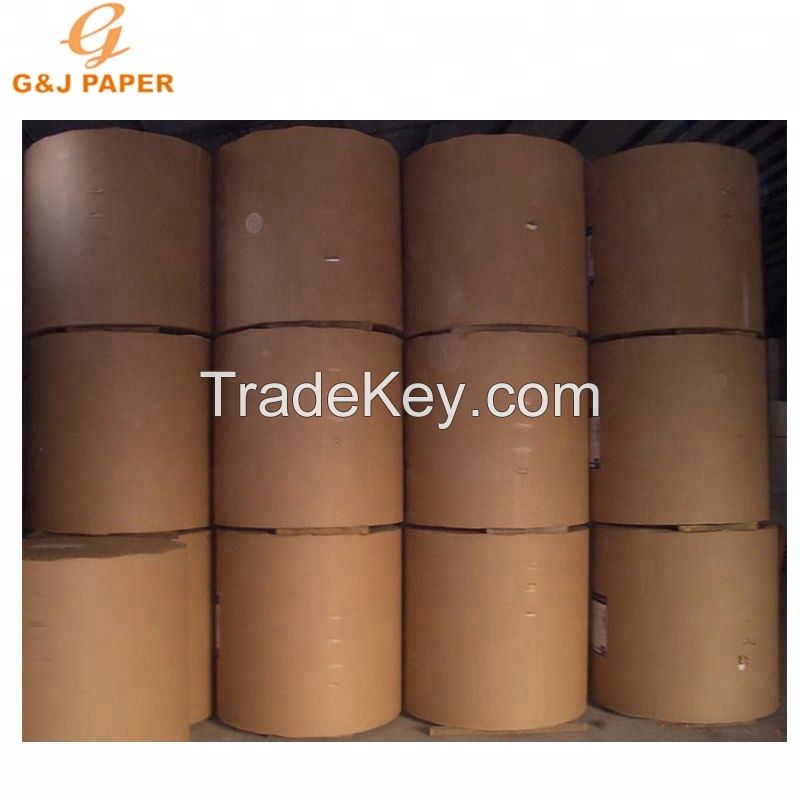 100% virgin wood pulp kraft paper with double side pe coated 