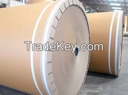 Wood Pulp Pulp Material and Anti-Curl Feature Kraft liner paper roll from Thailand
