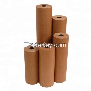 Wood Pulp Pulp Material and Anti-Curl Feature Kraft liner paper roll from Thailand