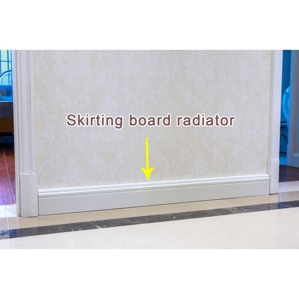 Aluminum Alloy Ultra-Thin Hot Water Skirting Boards Radiator