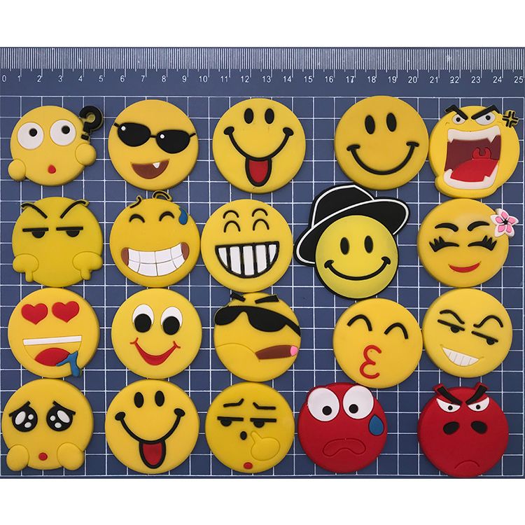 soft Pvc smile face fridge magnet cute cartoon home and garden decoration for gift
